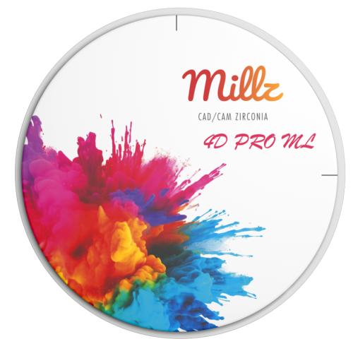 Циркониевый диск для CAD CAM - Millz 4D PRO ML